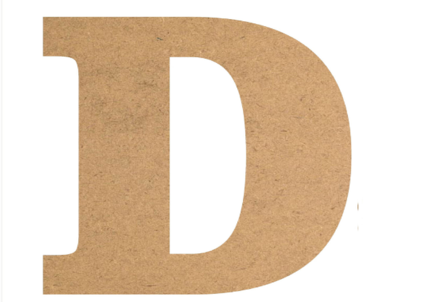 MDF Alphabet Letters | Craft letters for DIY nameplates A-N