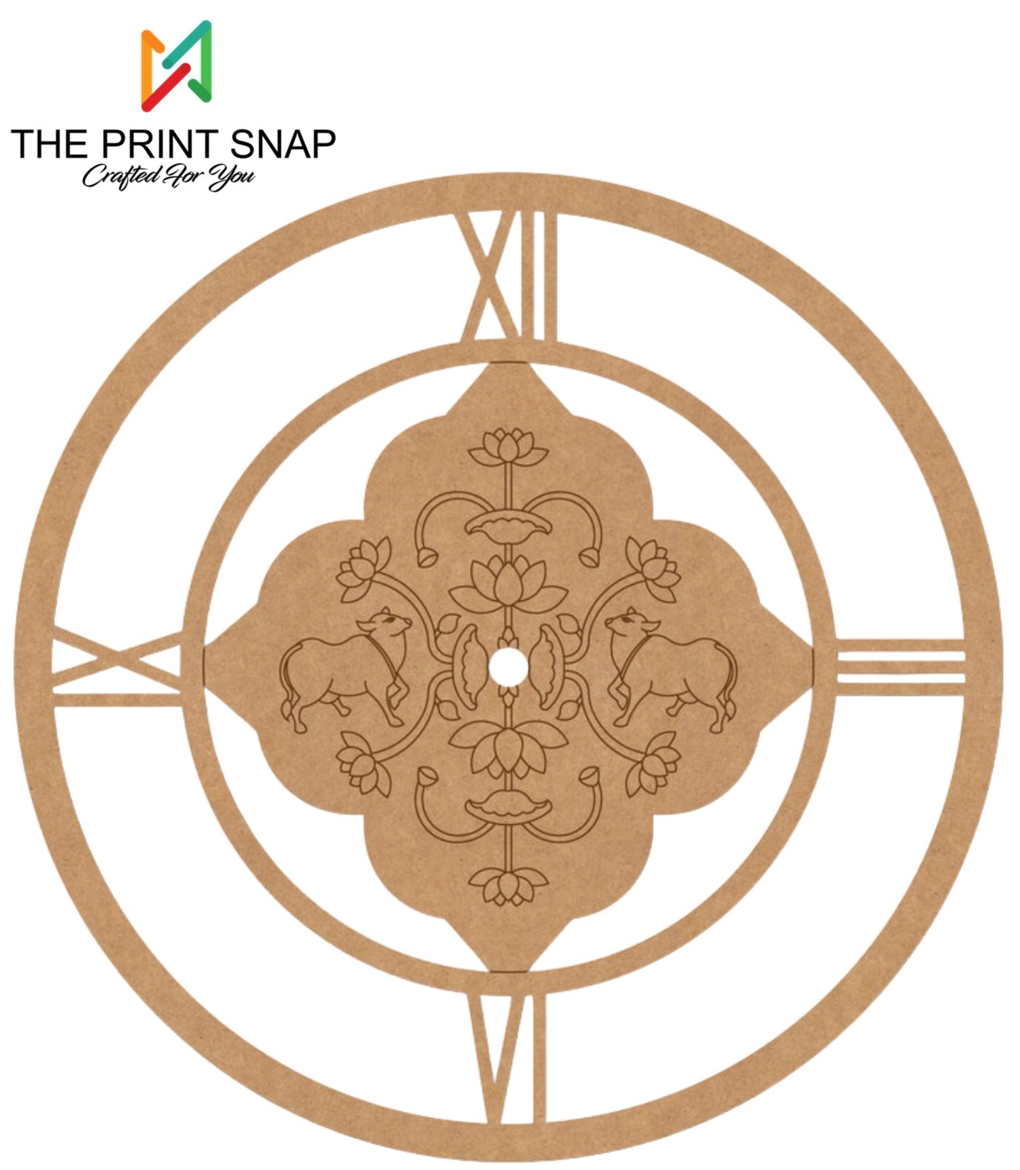 MDF Clock Base for DIY & Resin Art