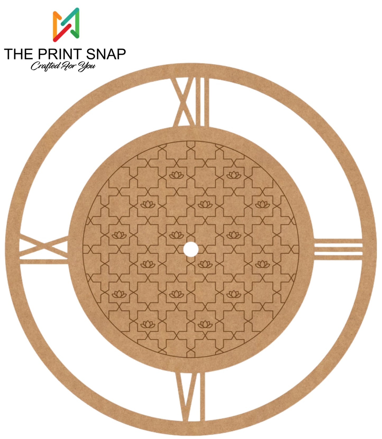 MDF Clock Base for DIY & Resin Art