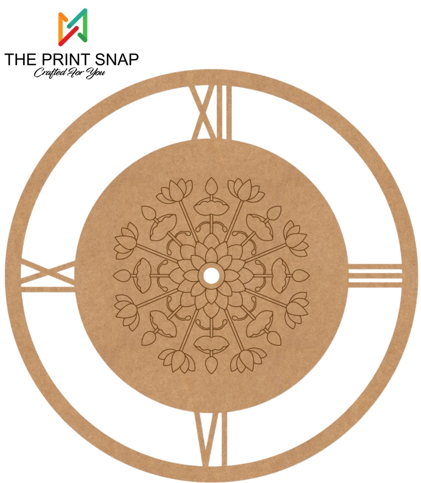 MDF Clock Base for DIY & Resin Art