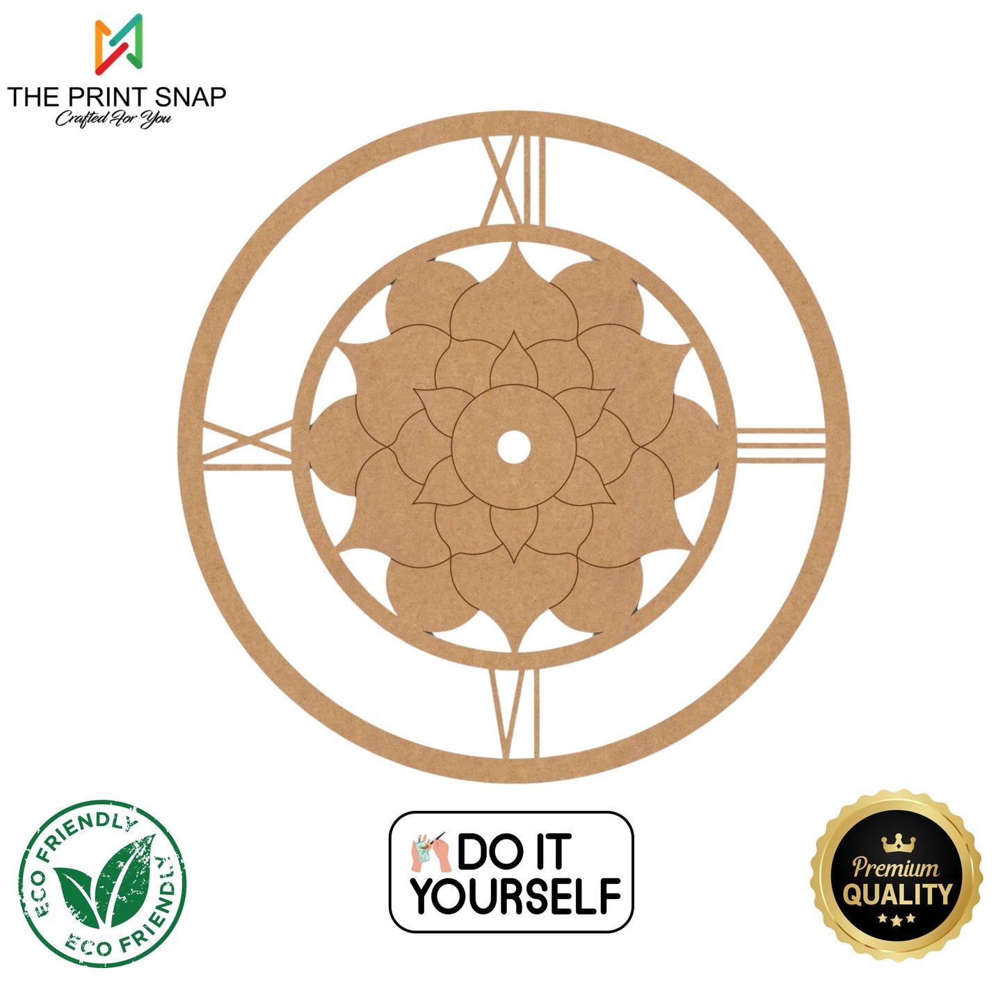 MDF Clock Base for DIY & Resin Art