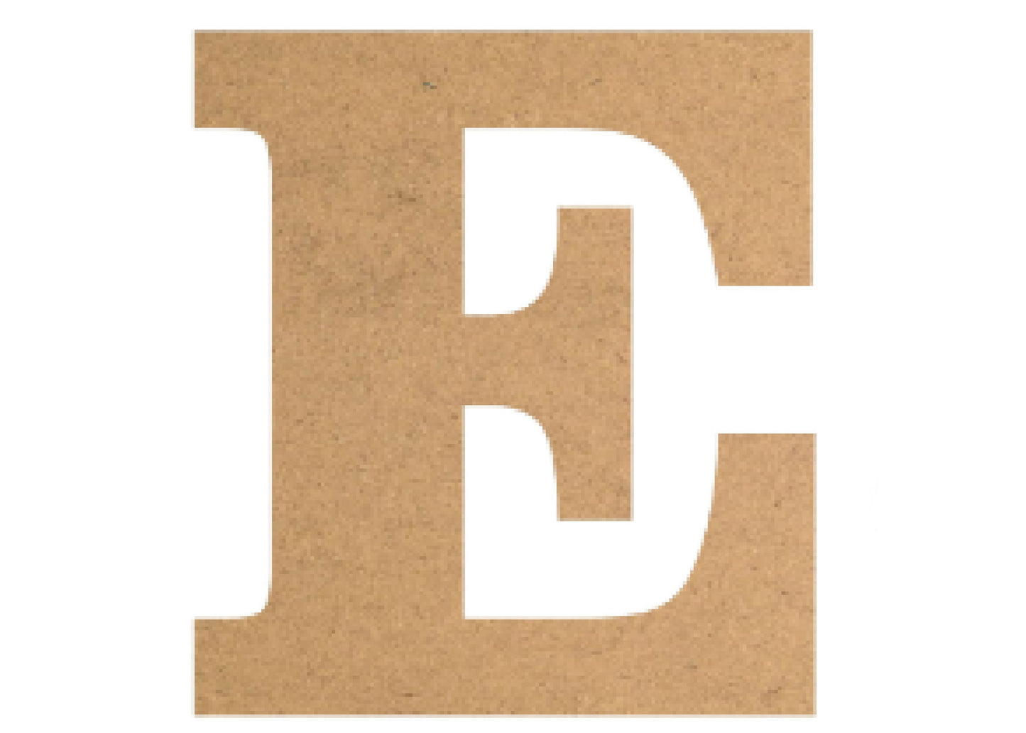 MDF Alphabet Letters | Craft letters for DIY nameplates A-N