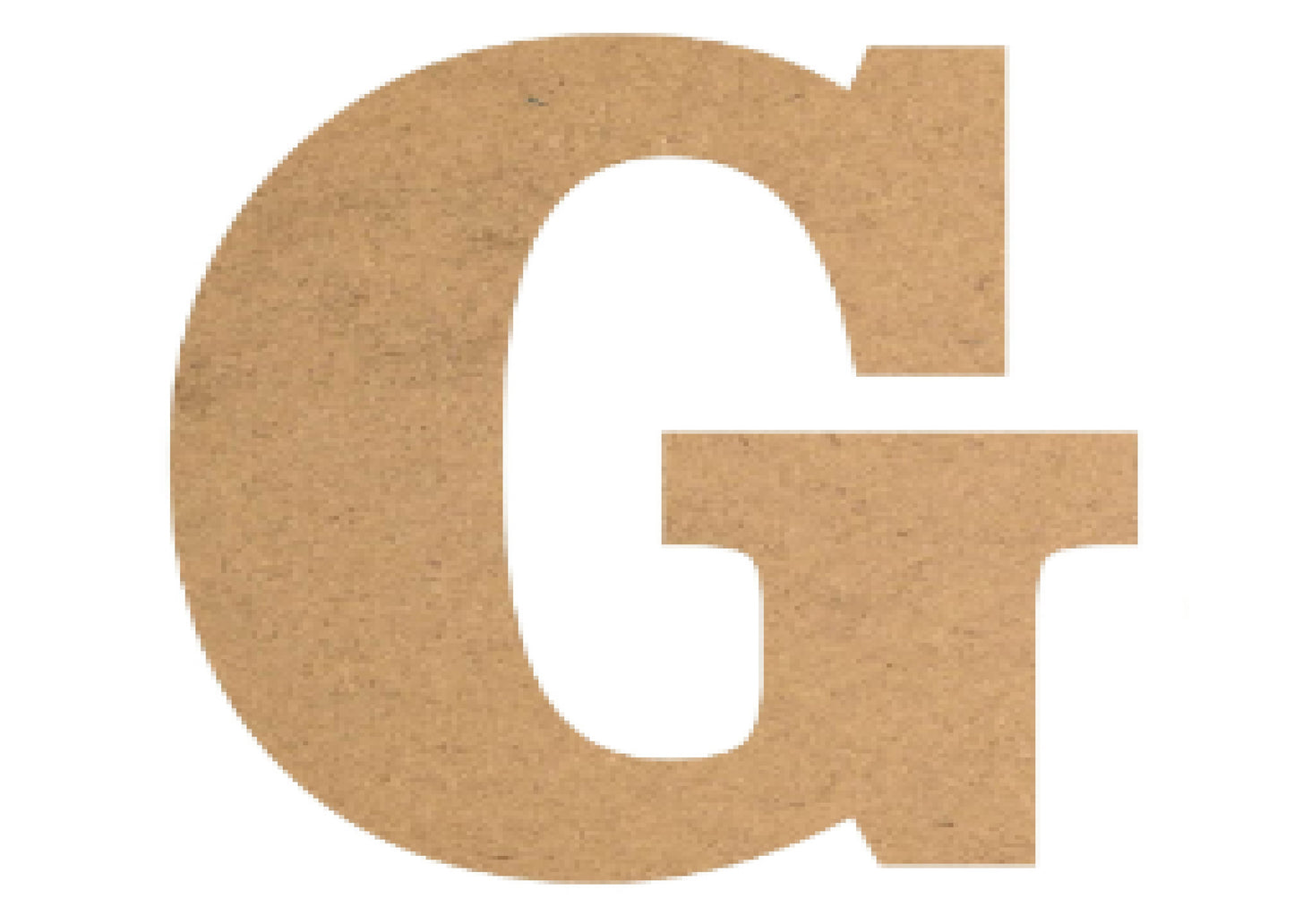 MDF Alphabet Letters | Craft letters for DIY nameplates A-N