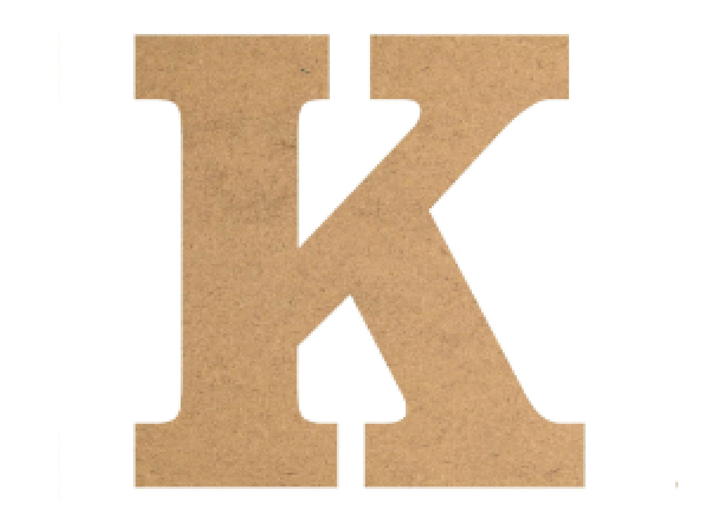 MDF Alphabet Letters | Craft letters for DIY nameplates A-N