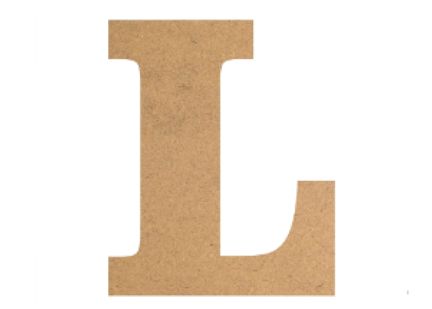 MDF Alphabet Letters | Craft letters for DIY nameplates A-N