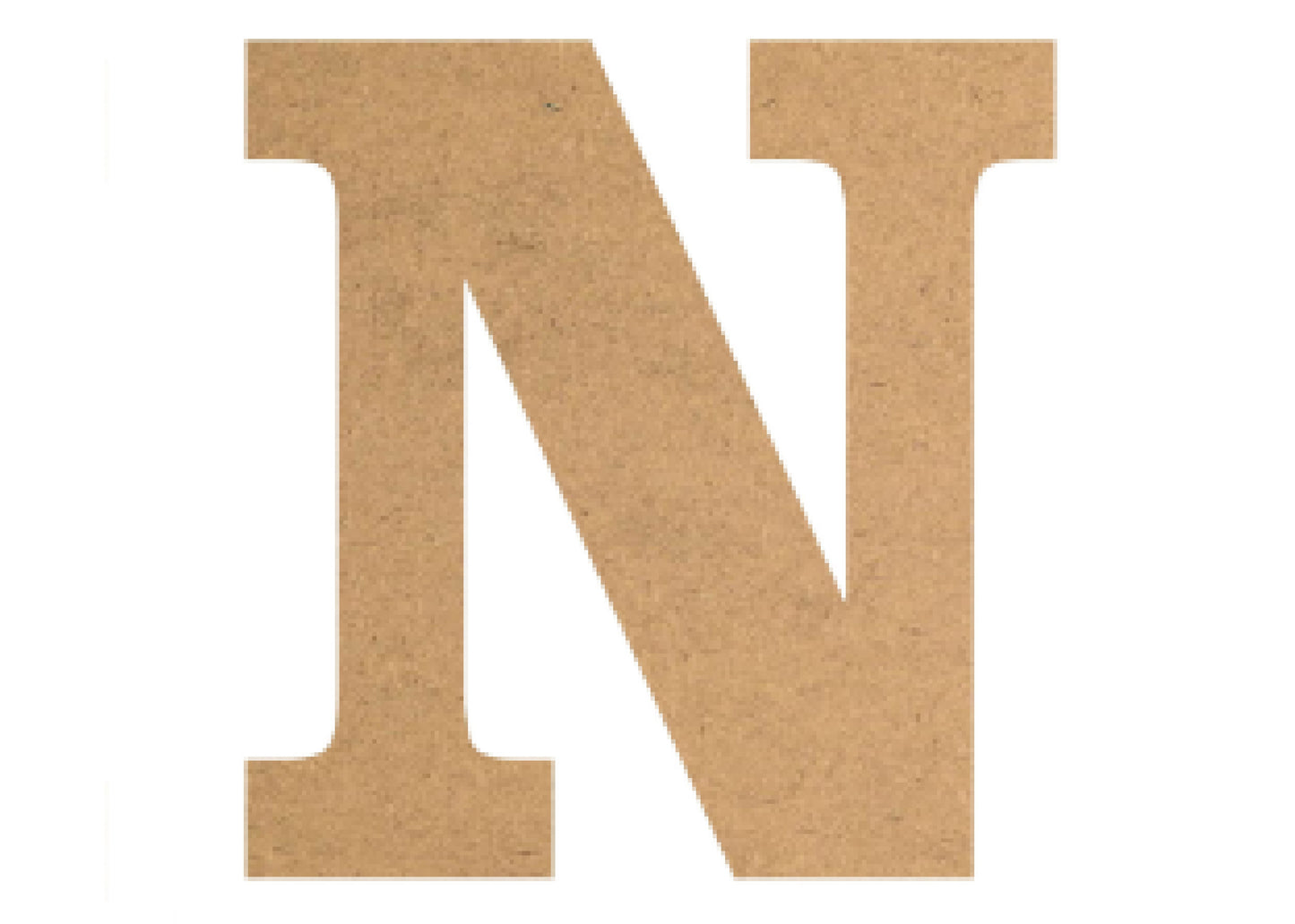 MDF Alphabet Letters | Craft letters for DIY nameplates A-N