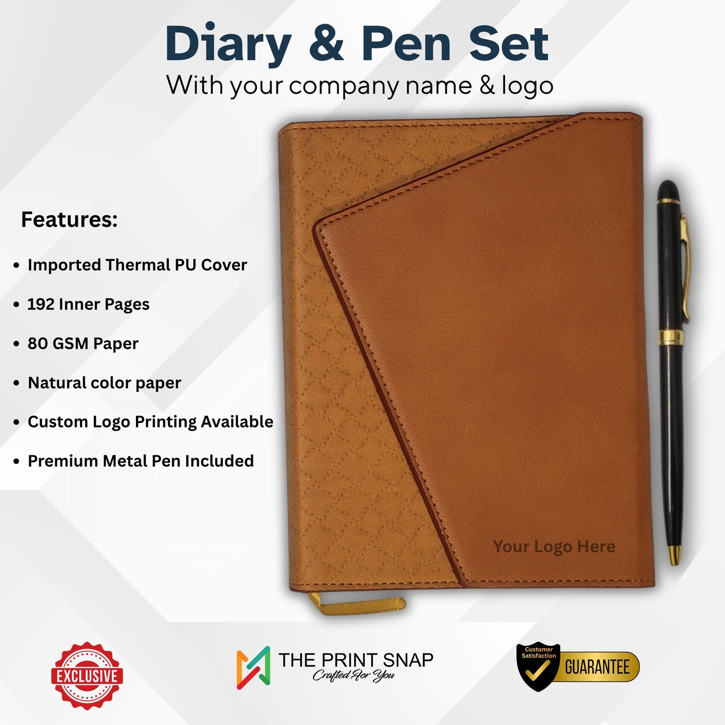 2 in 1 Diary & Pen Set | Notebook | Corporate Gift | TPC012