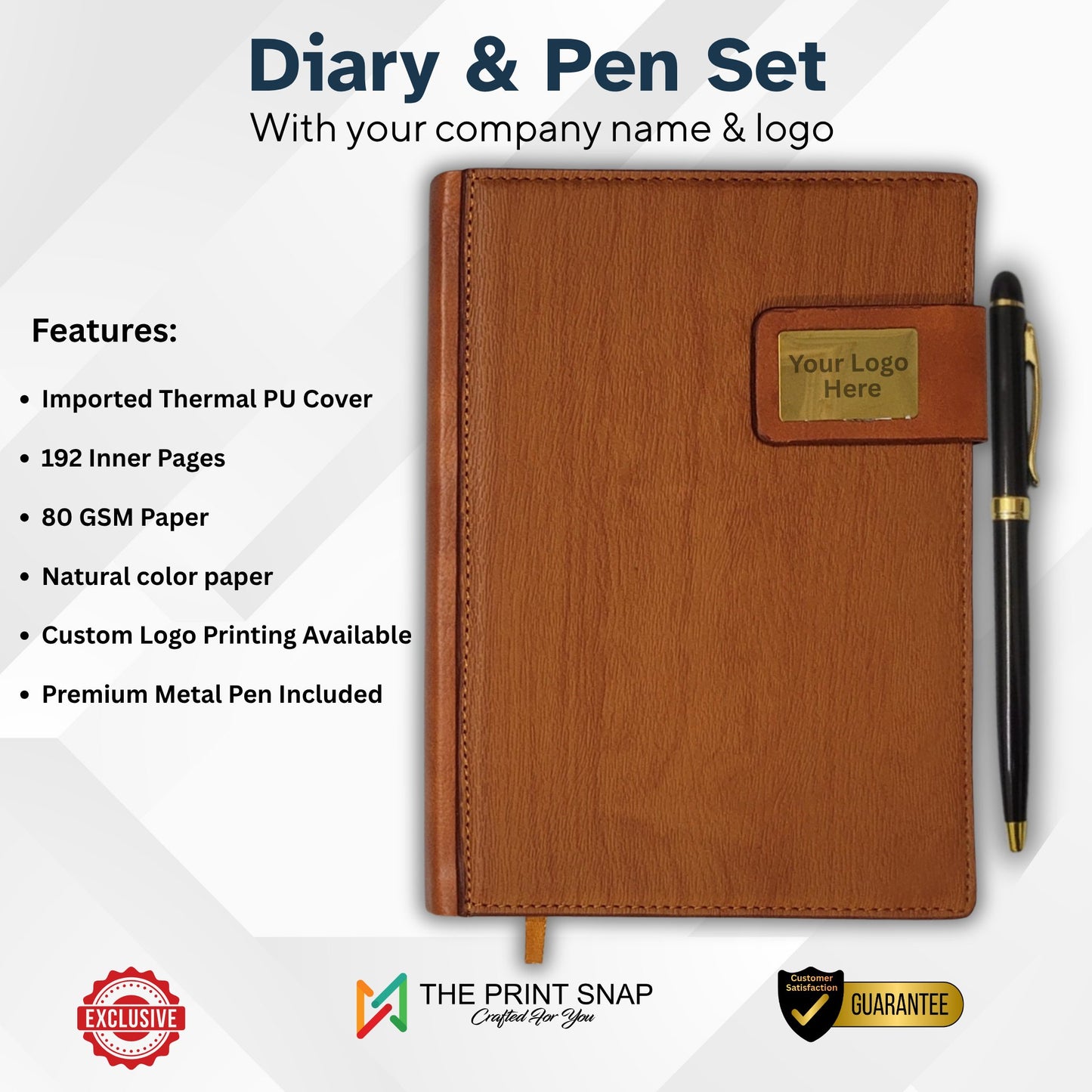 2 in 1 Diary & Pen Set | Notebook | Corporate Gift | TPC014