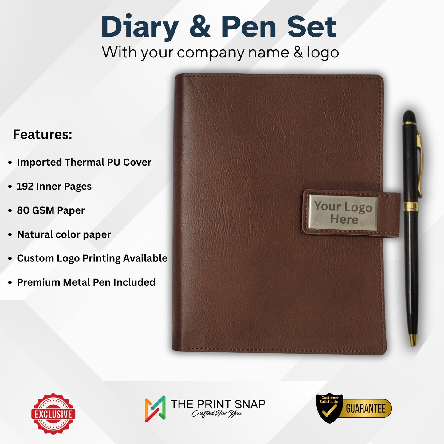 2 in 1 Diary & Pen Set | Notebook | Corporate Gift | TPC016