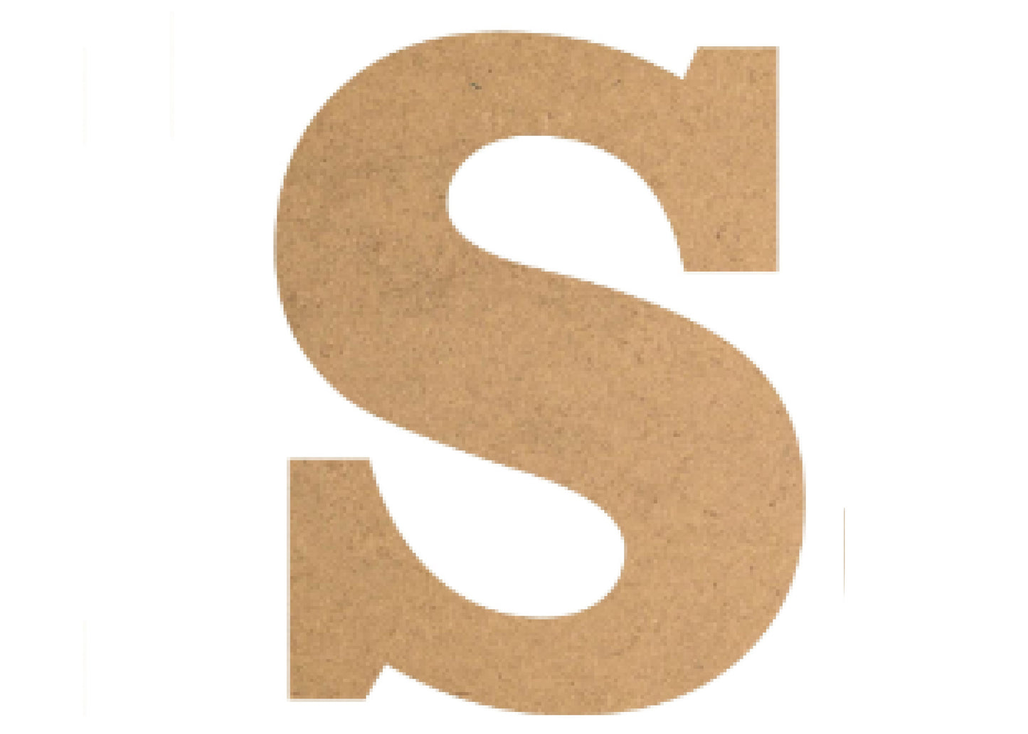 MDF Alphabet Letters | Craft letters for DIY nameplates O-Z