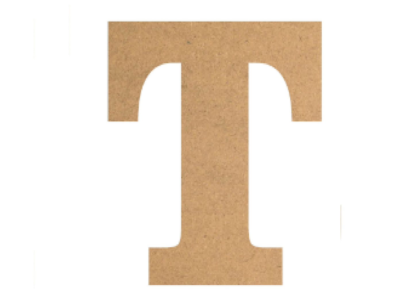 MDF Alphabet Letters | Craft letters for DIY nameplates O-Z
