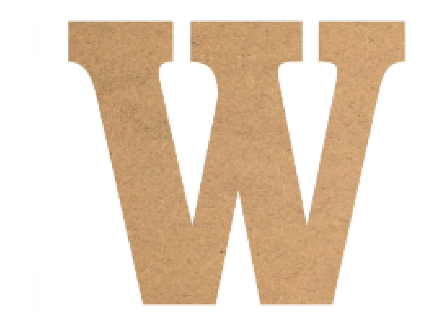 MDF Alphabet Letters | Craft letters for DIY nameplates O-Z