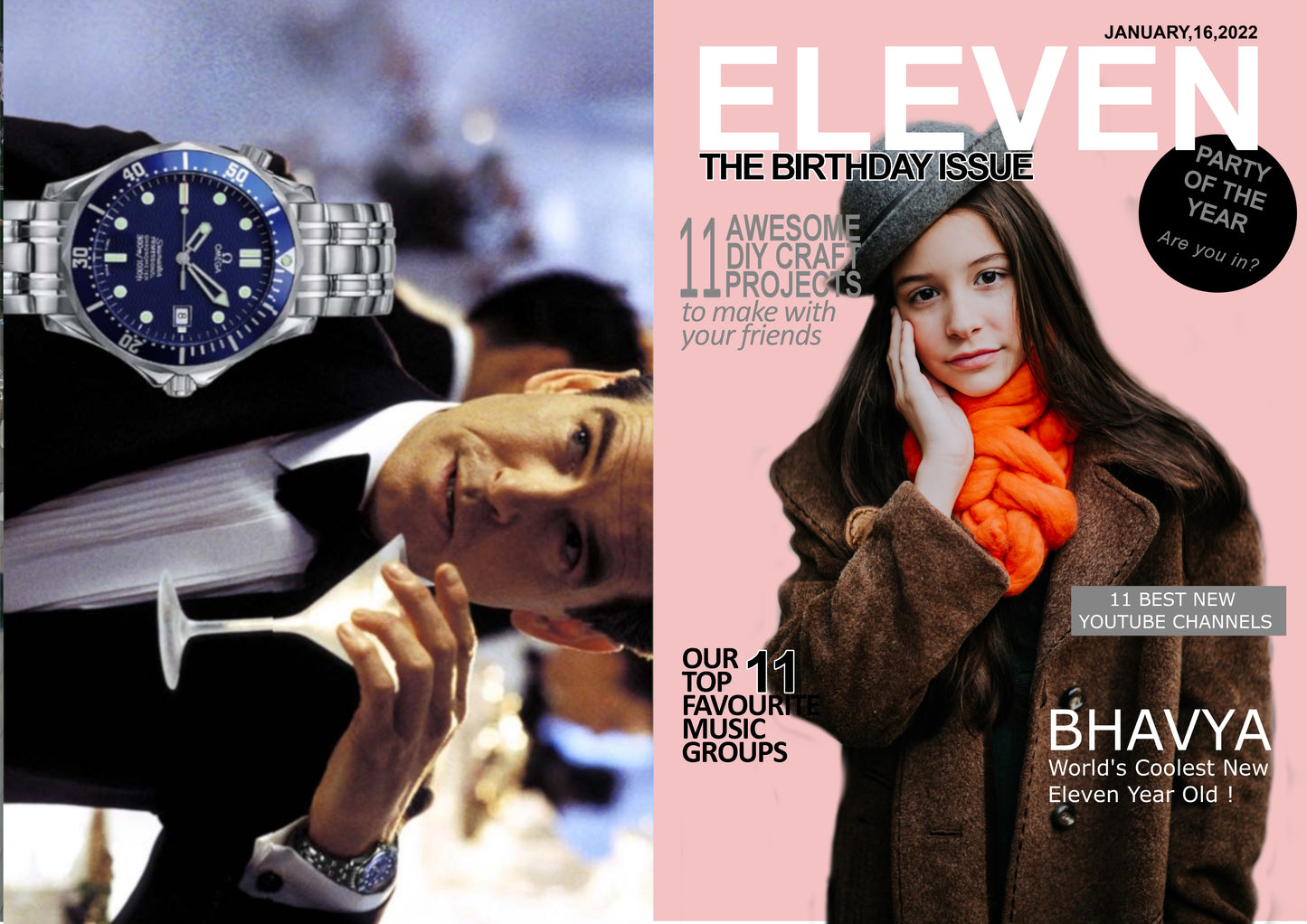 Happy Birthday Magazine Cover | PC02