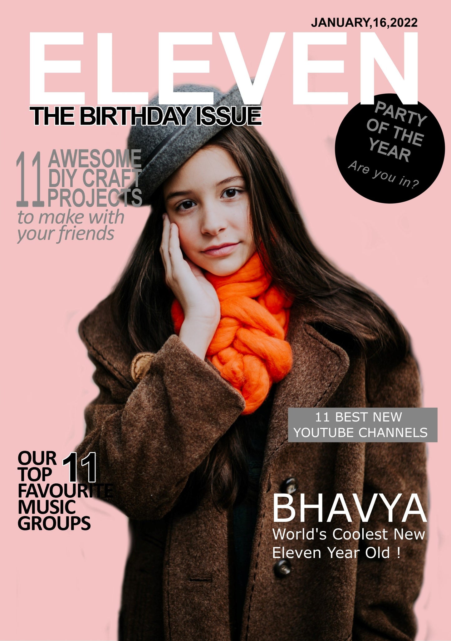 Happy Birthday Magazine Cover | PC02
