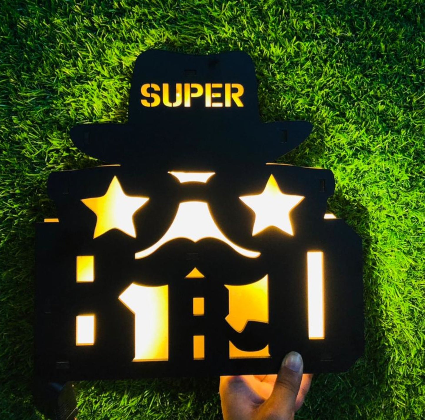 Super BRO | Personalised Name Initial | Rakhi Gift