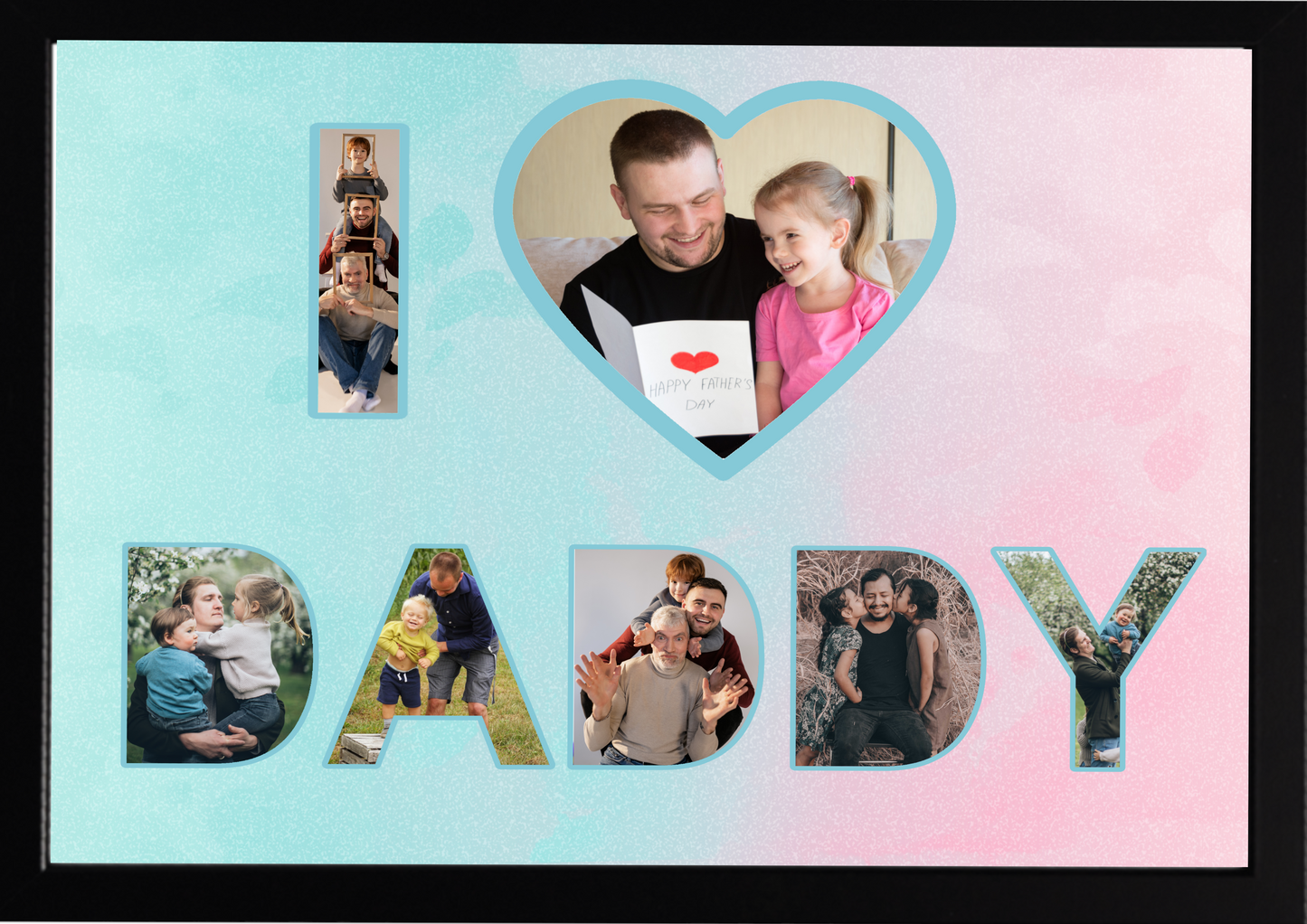 Personalised - I Love Daddy - Photo Frame | PC 03