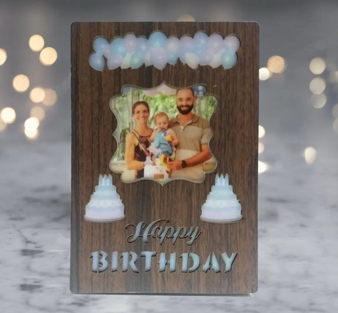 LED Personalised Table Top | Happy Birthday