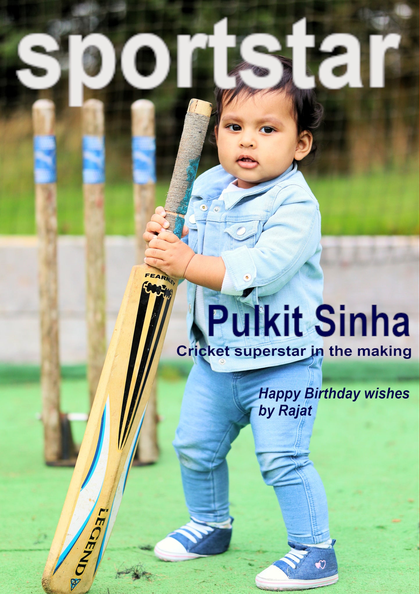 Happy Birthday Personalised Magazine Cover | PC05