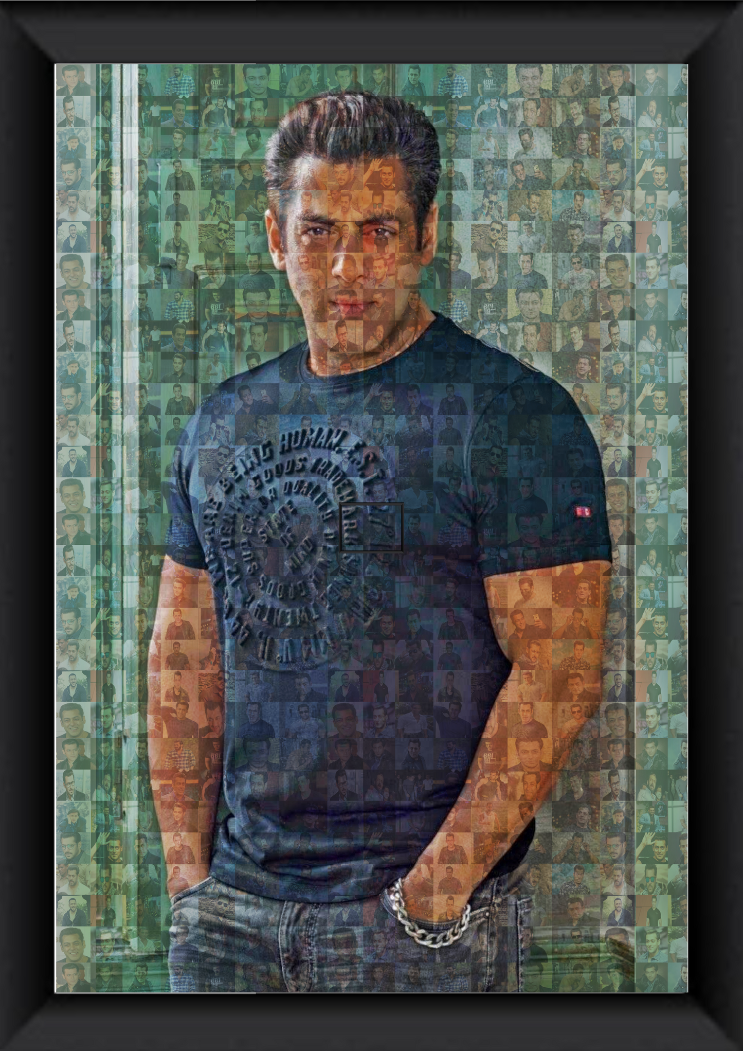 Personalized Mosaic Photo Poster
