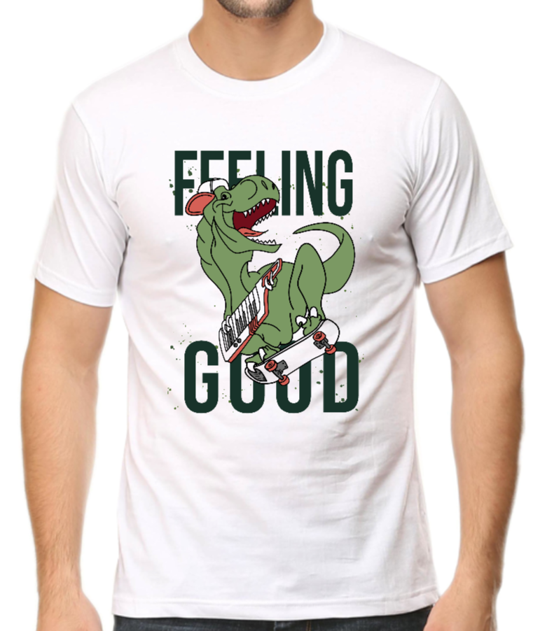 Feeling Good | Printed Shirt