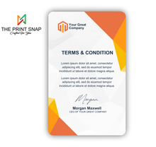 Employee ID card with custom photo, name, logo, and barcode – printed on durable PVC for office and corporate use.