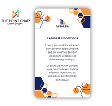 Employee ID card with custom photo, name, logo, and barcode – printed on durable PVC for office and corporate use.