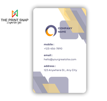 Employee ID card with custom photo, name, logo, and barcode – printed on durable PVC for office and corporate use.