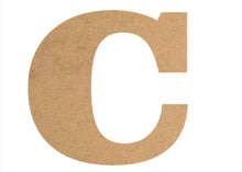 MDF Alphabet Letters | Craft letters for DIY nameplates A-N