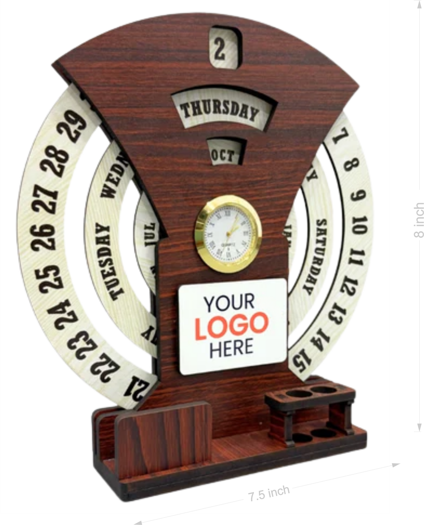 Infinity Calendar | Table Calendar For Office & Home | Desk Calendar | Eco Friendly