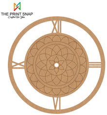 MDF Clock Base for DIY & Resin Art