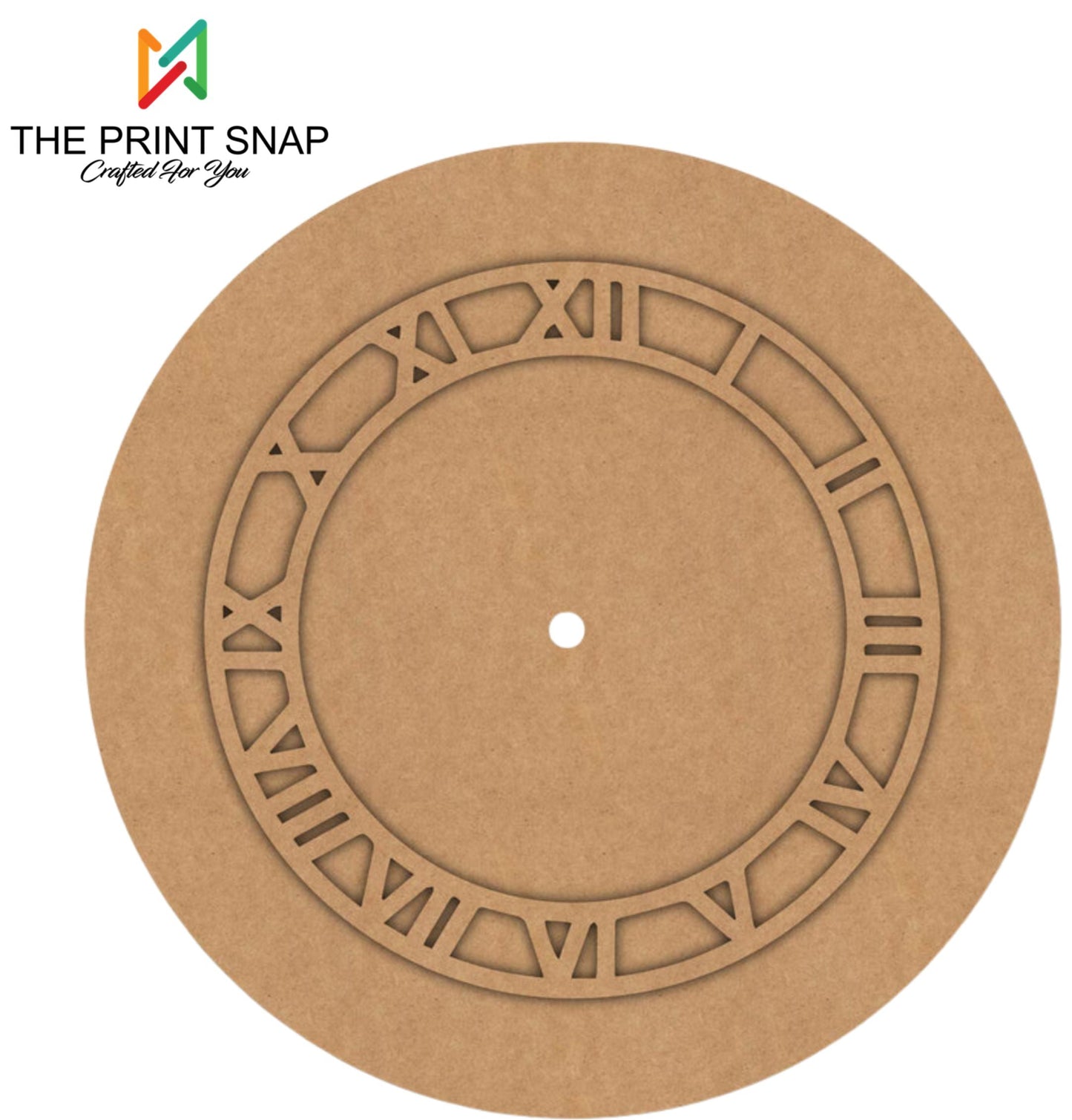MDF Clock Base for DIY & Resin Art