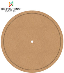 MDF Clock Base for DIY & Resin Art
