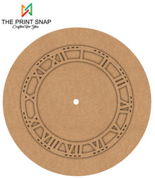 MDF Clock Base for DIY & Resin Art