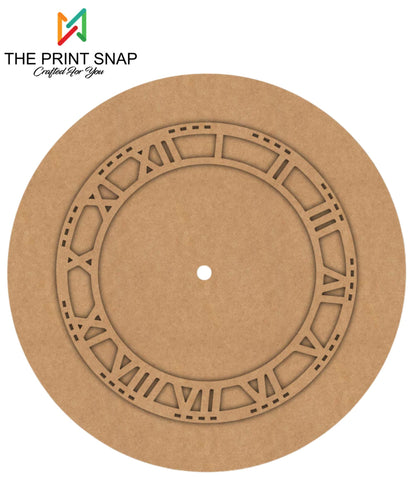 MDF Clock Base for DIY & Resin Art
