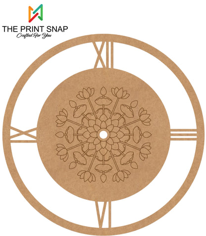 MDF Clock Base for DIY & Resin Art