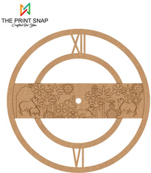 MDF Clock Base for DIY & Resin Art