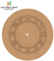 MDF Clock Base for DIY & Resin Art