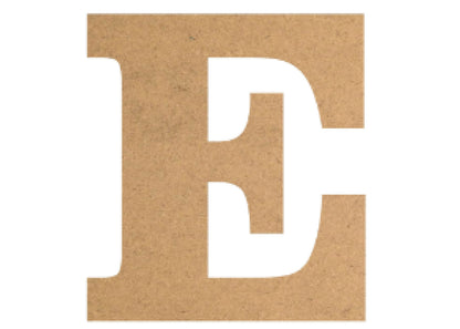 MDF Alphabet Letters | Craft letters for DIY nameplates A-N