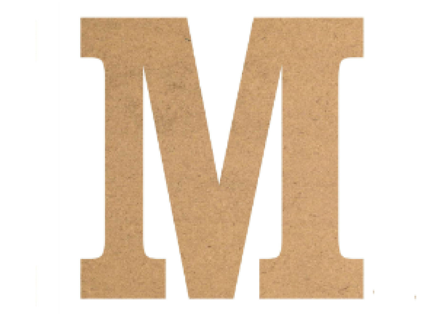 MDF Alphabet Letters | Craft letters for DIY nameplates A-N