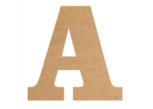 MDF Alphabet Letters | Craft letters for DIY nameplates A-N