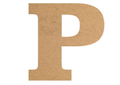 MDF Alphabet Letters | Craft letters for DIY nameplates O-Z