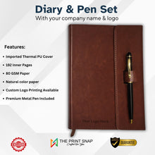2 in 1 Diary & Pen Set | Notebook | Corporate Gift