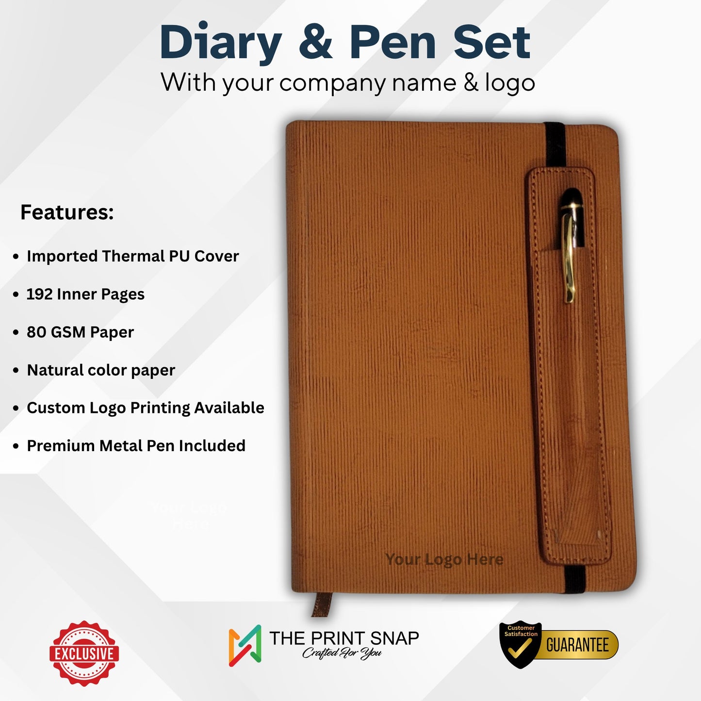 2 in 1 Diary & Pen Set | Notebook | Corporate Gift | TPC010