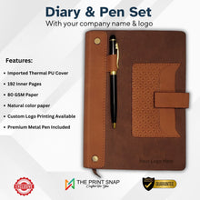 2 in 1 Diary & Pen Set | Notebook | Corporate Gift | TPC011