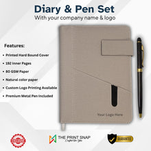 2 in 1 Diary & Pen Set | Notebook | Corporate Gift