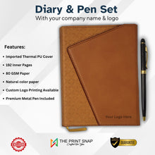 2 in 1 Diary & Pen Set | Notebook | Corporate Gift | TPC012
