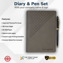 2 in 1 Diary & Pen Set | Notebook | Corporate Gift | TPC002