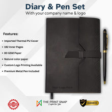 2 in 1 Diary & Pen Set | Notebook | Corporate Gift | TPC006