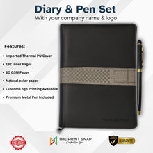 2 in 1 Diary & Pen Set | Notebook | Corporate Gift | TPC007