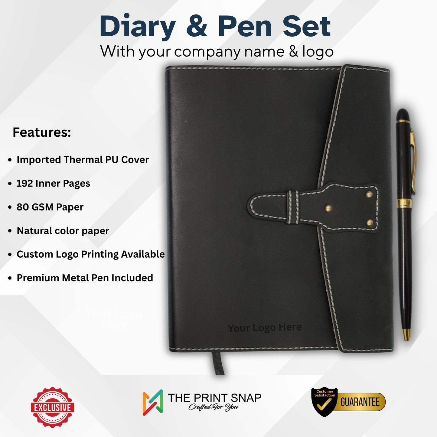 2 in 1 Diary & Pen Set | Notebook | Corporate Gift | TPC017